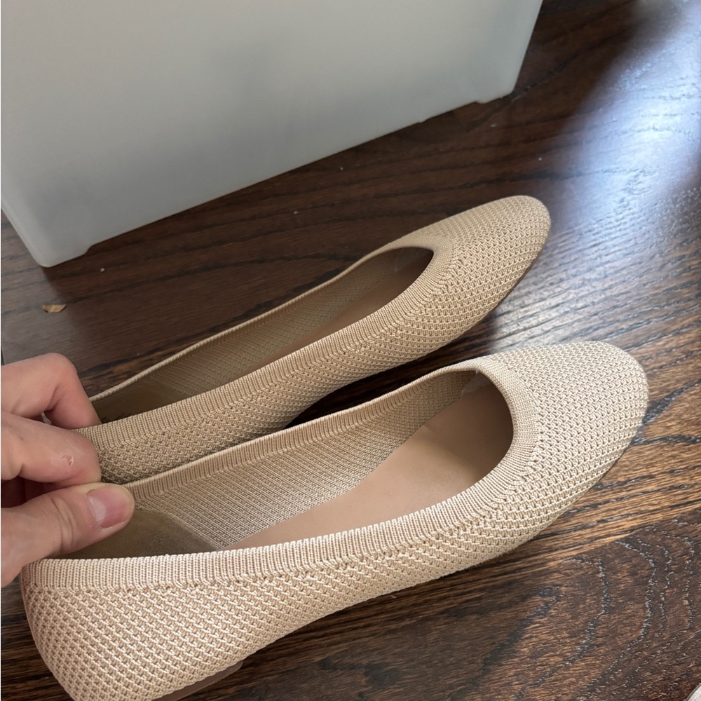 Lucky Brand tan ballet Flats size 7